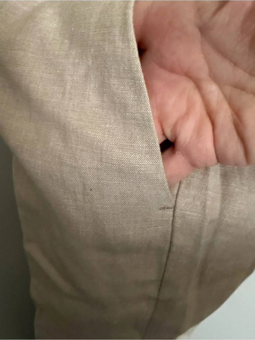 Boy’s  Beige Dress Pants - Tailored Fit Size 8